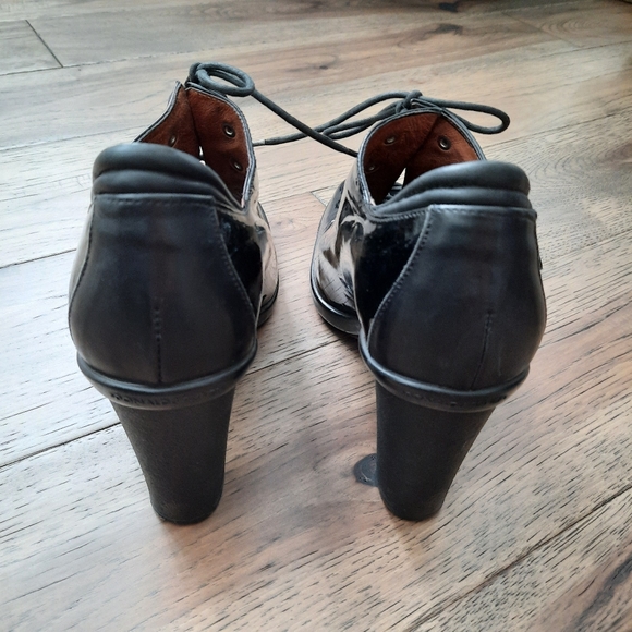 Donald J Pliner Lace Up Leather Shoes Sz 10 - Picture 7 of 16